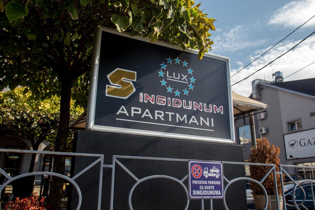 Apartments Singidunum 4 Lux Belgrád Kültér fotó